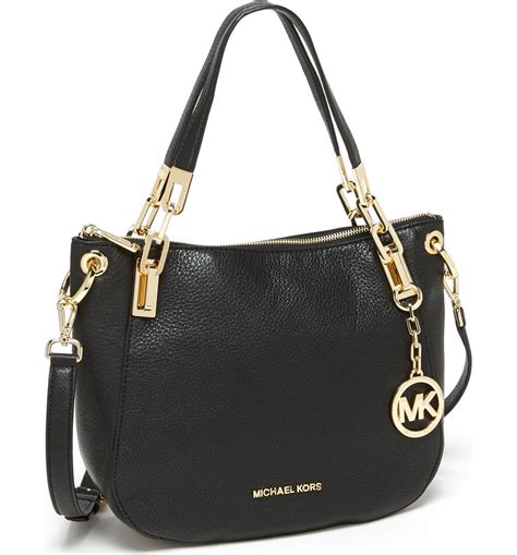 michael kors damen schulter tasche|Michael Kors opened satchel purse.